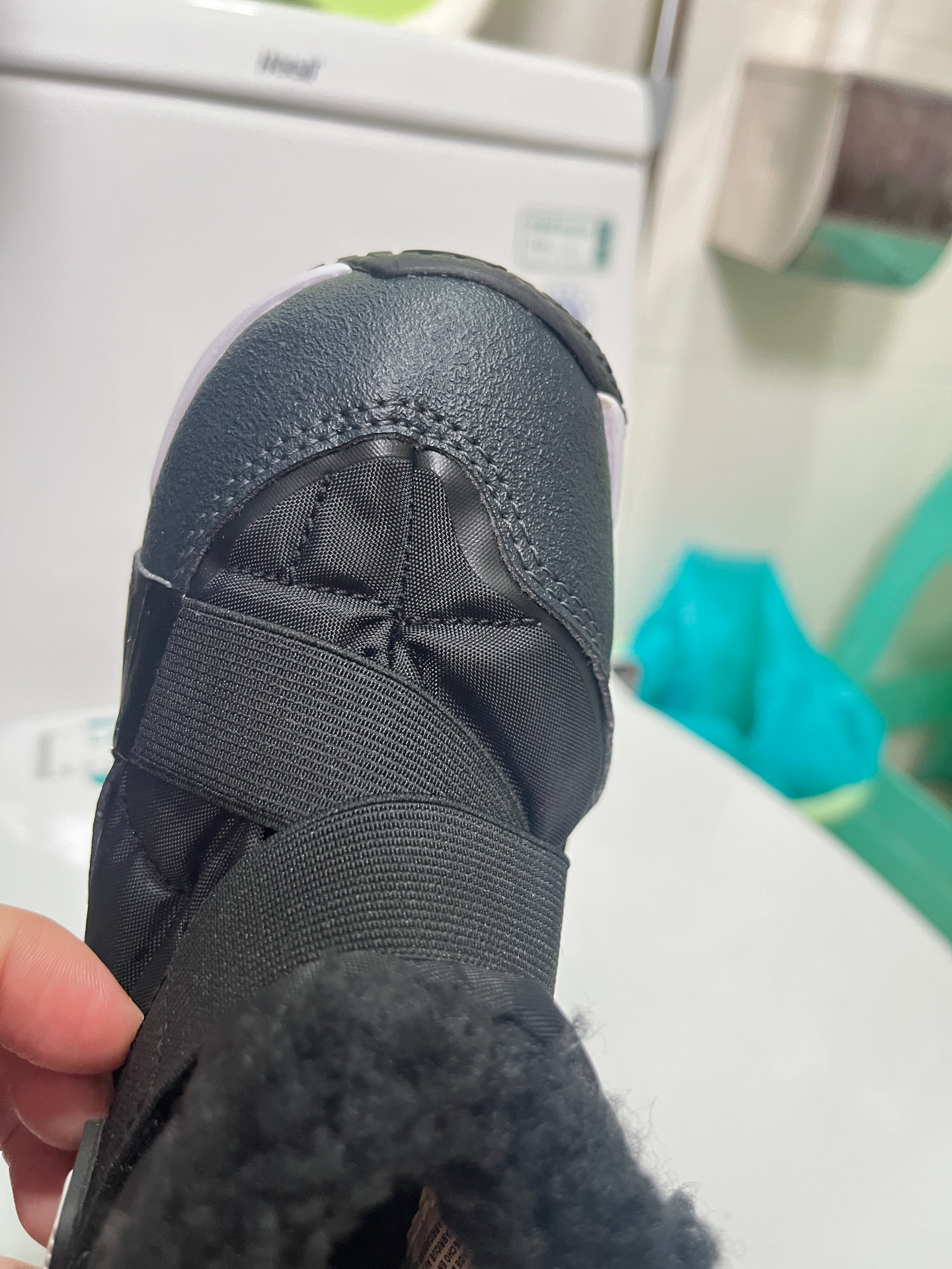 custom review-Nike Flex Advance Boot Устойчивый к истиранию Термическая Высокая Обувь для Малышей Черная для Младенцев и Малышей