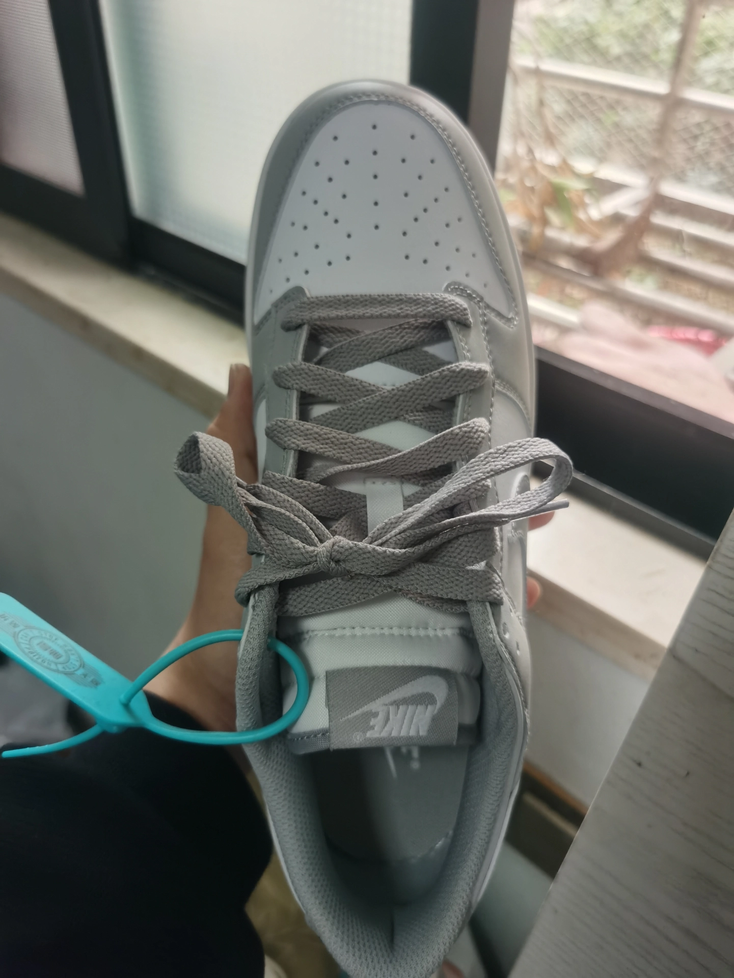 custom review-Nike Dunk Slip-on Устойчивый к истиранию Низкий Топ Скейтборд Кроссовки Унисекс Белый