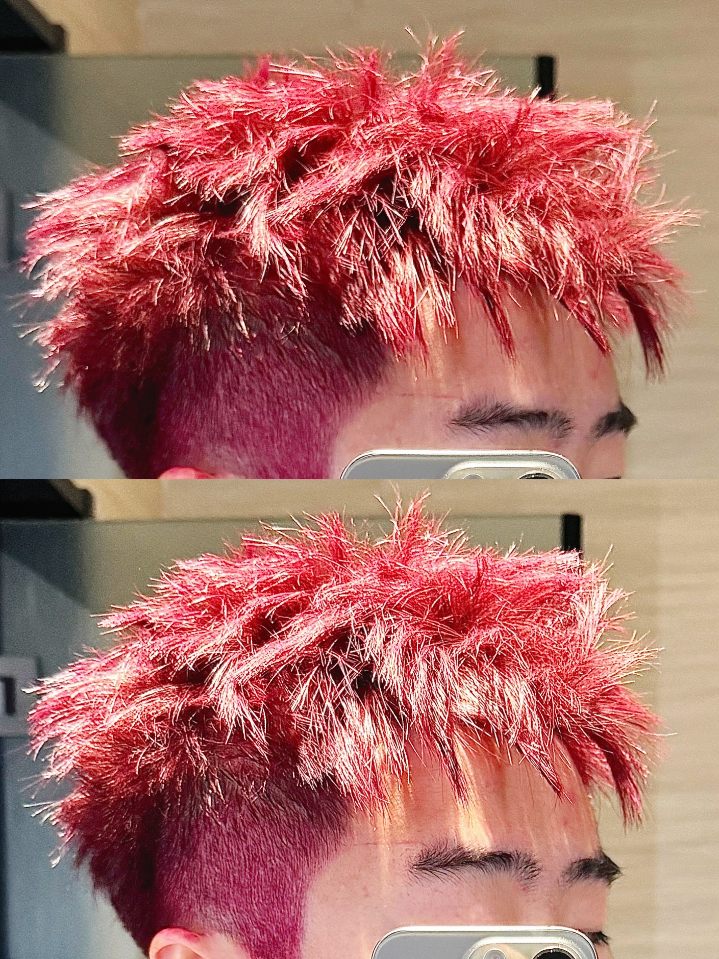 我的头发属于典型的细软塌
头发不仅不蓬松
每次洗完头头发上跟扣个