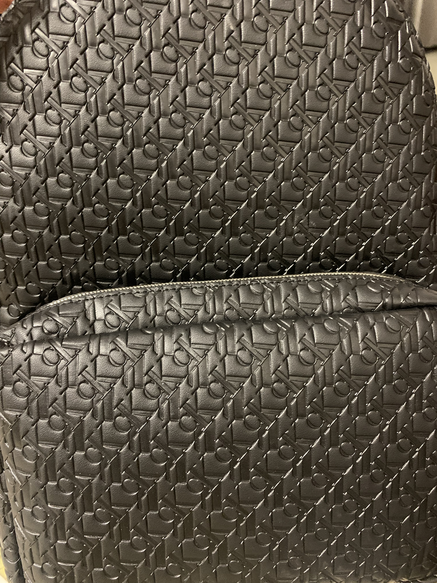 custom review-CALVIN KLEIN Полиуретан Рюкзак Мужской Черный