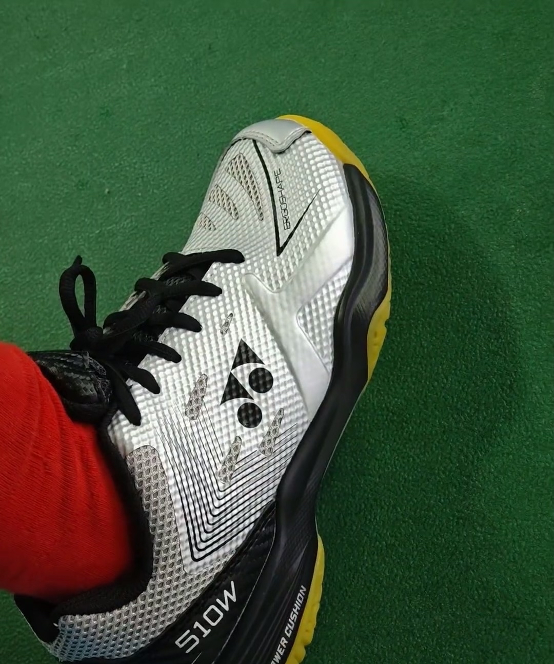 custom review-YONEX Амортизирующая стелька Сетка Текстиль Синтетическая кожа Противоскользящая Амортизация Дышащий Легкий Отскок