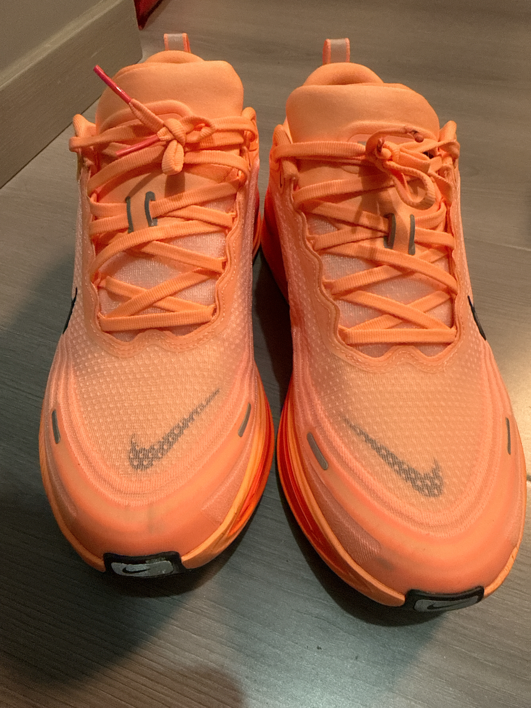 custom review-Nike Vomero Plus Low Топ ZOOMX Повседневные Беговые кроссовки для спринта Мужские Апельсиновые