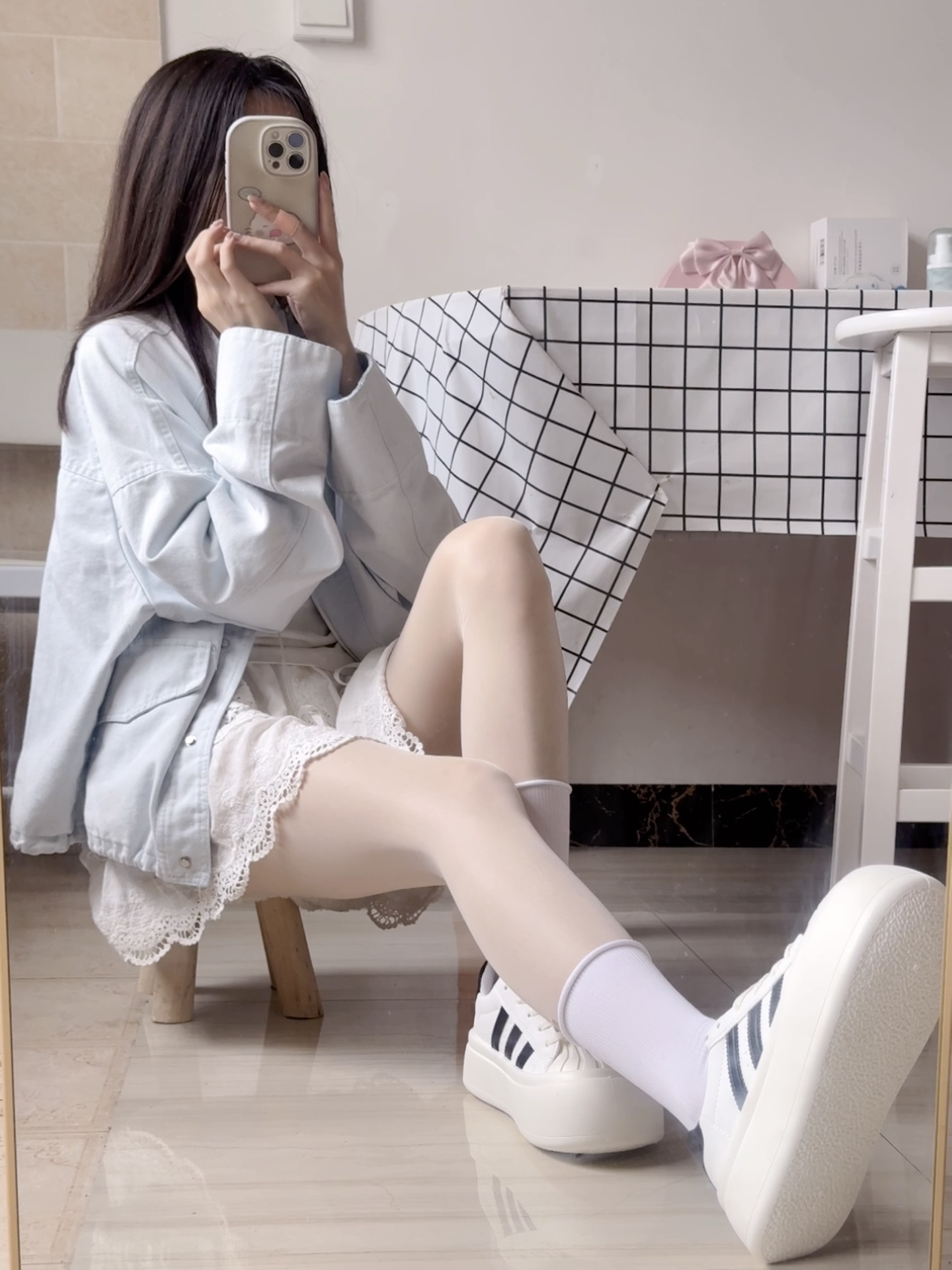 介个鞋叽穿上也太显乖啦!