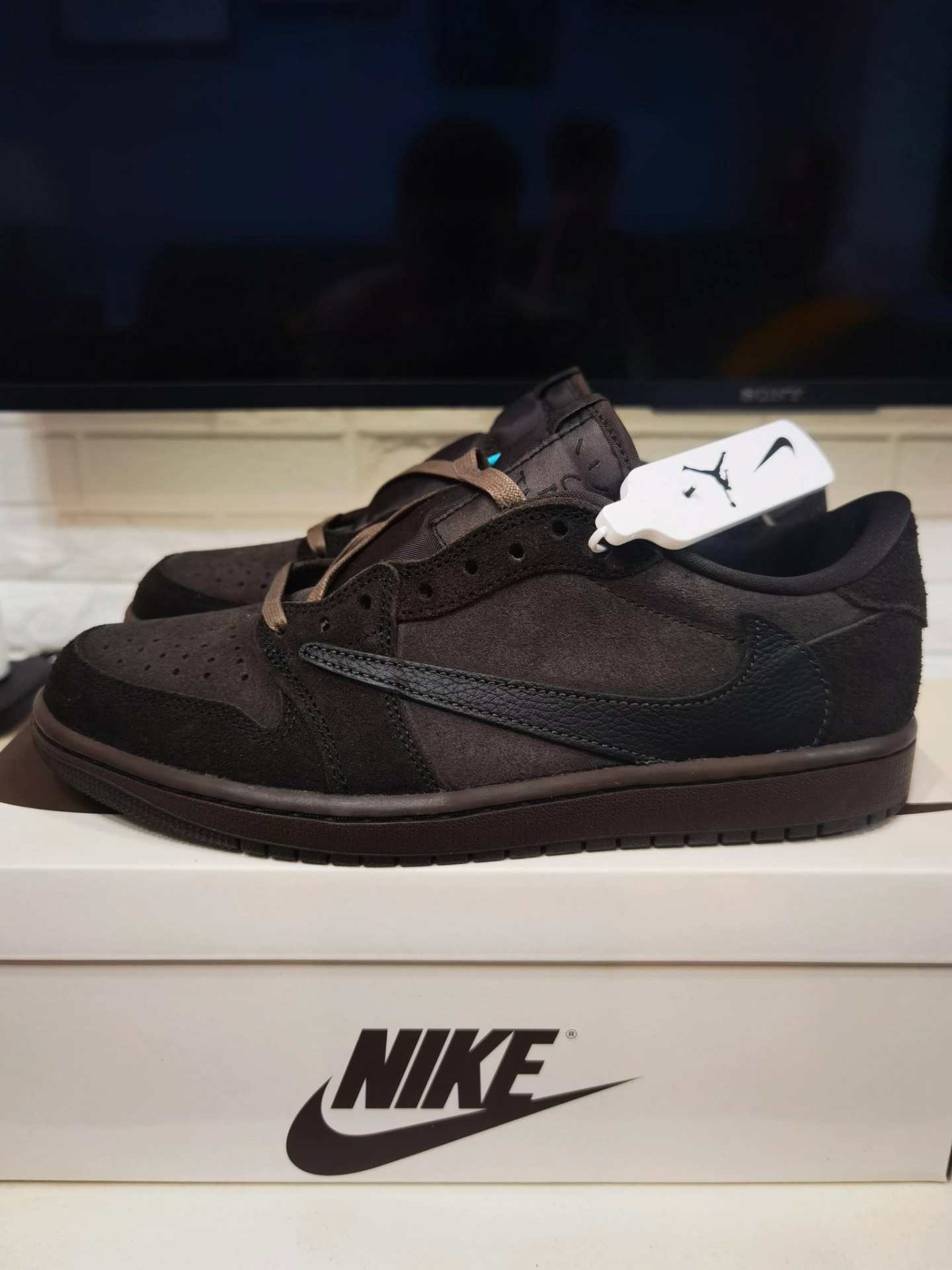 custom review-Travis Scott X Air Jordan 1 Low OG 'Velvet Brown'