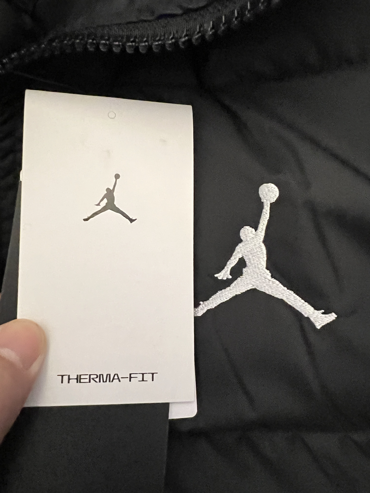 custom review-Джордан Стеганый хлопковый пуховик Мужской