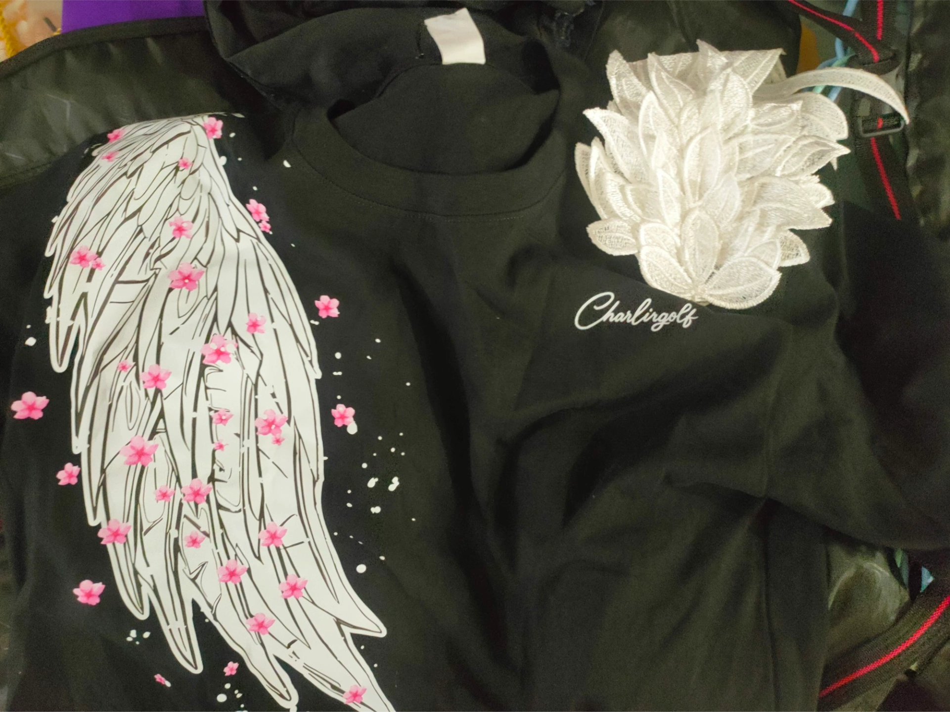 custom review-CHARLIE GOLF Унисекс T-рубашки