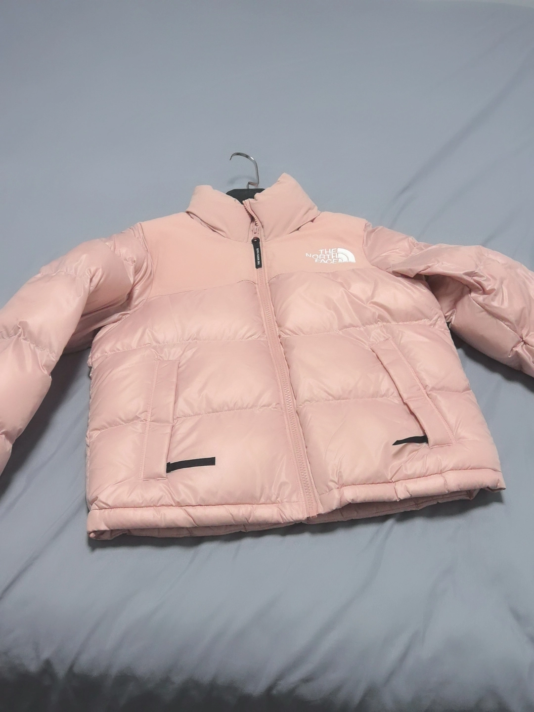 custom review-THE NORTH FACE Nupsi Пуховая куртка Зимняя Женская Розовая