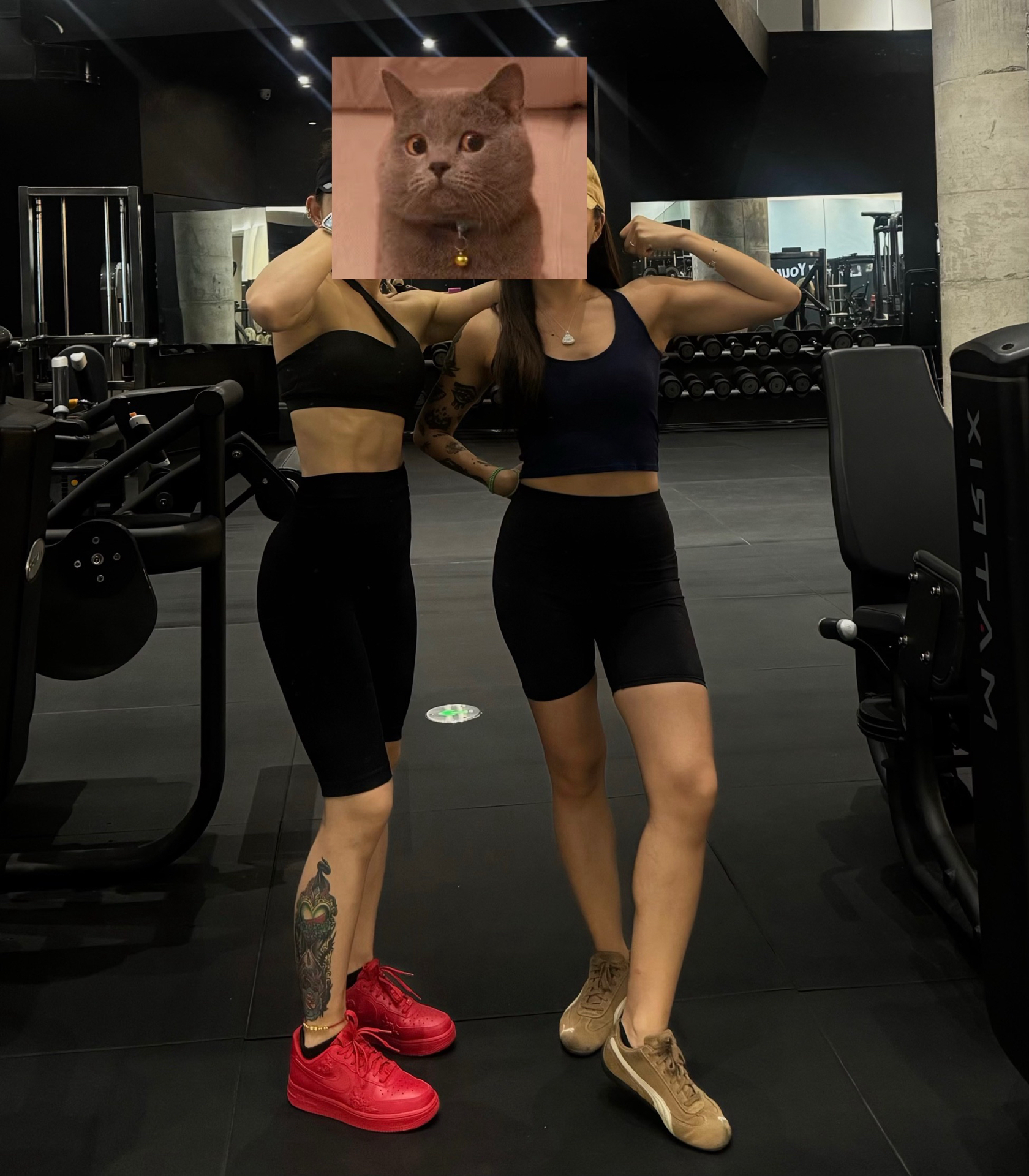 custom review-Nike Air FORCE 1 Slip-on Устойчивый к истиранию Низкий Топ Скейтбординг Женские Красный