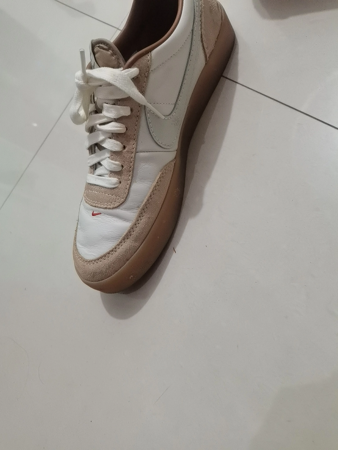 custom review-Nike Killshot 2 Slip-on Устойчивые к истиранию Низкий Топ Скейтборд Кроссовки Женские Коричневый Белый