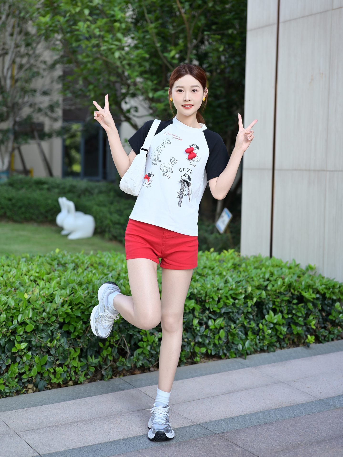 ☀️夏日活力密码!t 恤短裤小白鞋穿搭