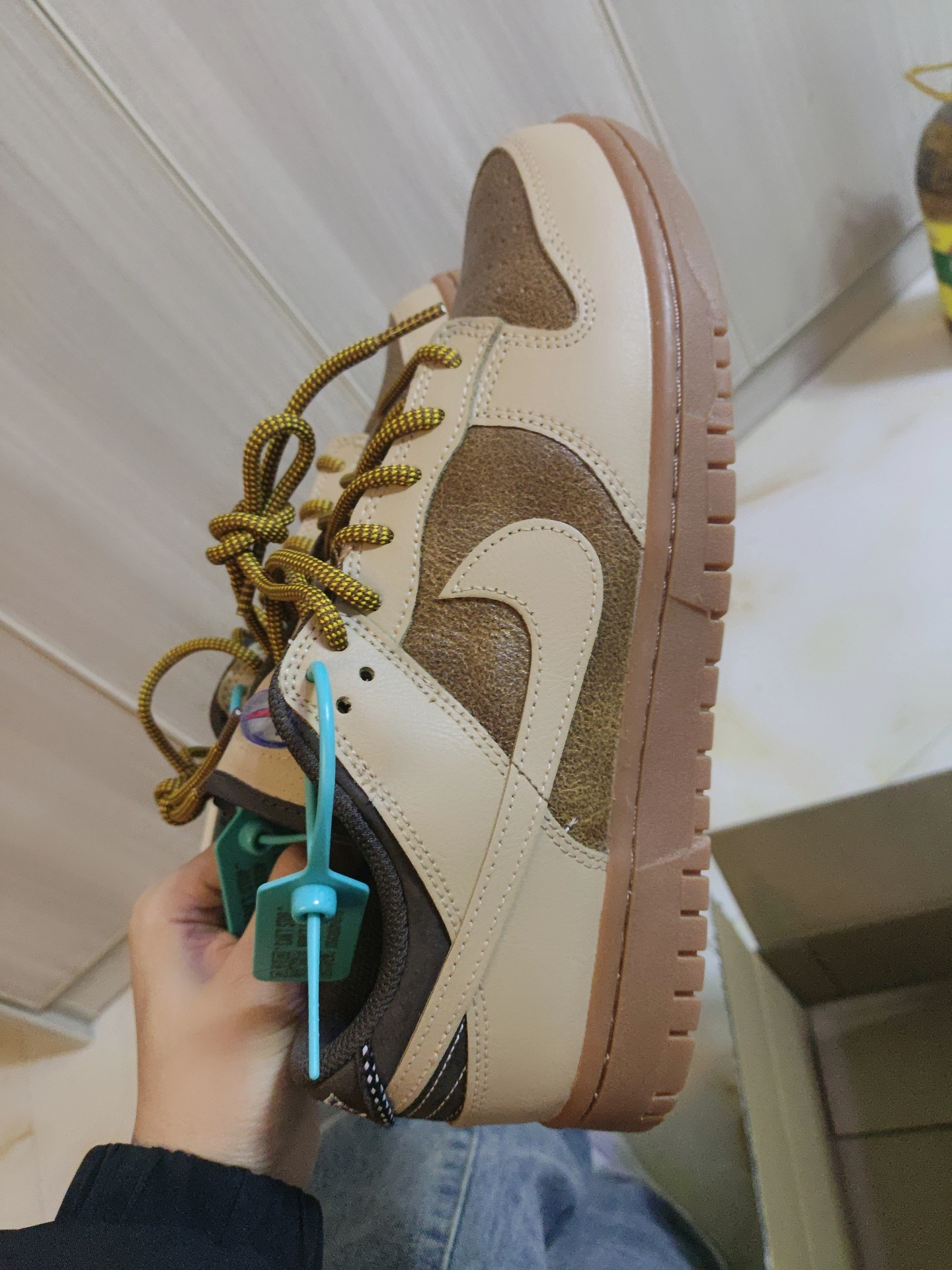 custom review-Nike Dunk Low LX Low Топ Скейтборд Кроссовки Женские Коричневый