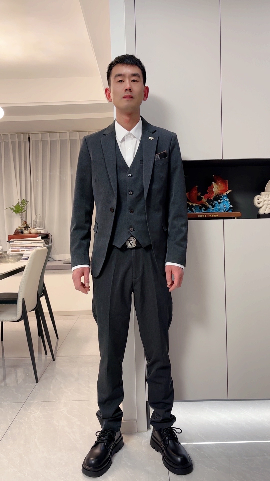 170男生不穿一次小西装,都不知道自己有这么帅气