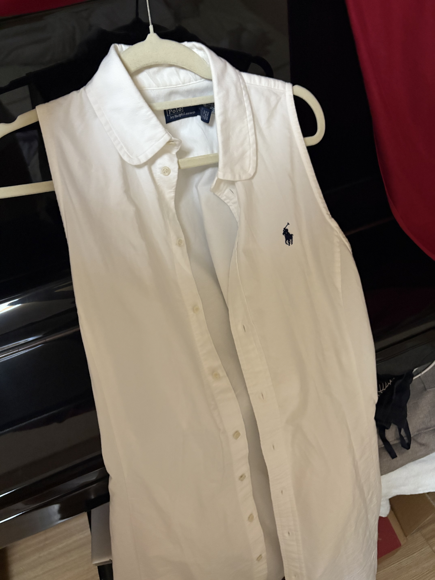 custom review-Polo Ralph Lauren Платье без рукавов Женское Белое