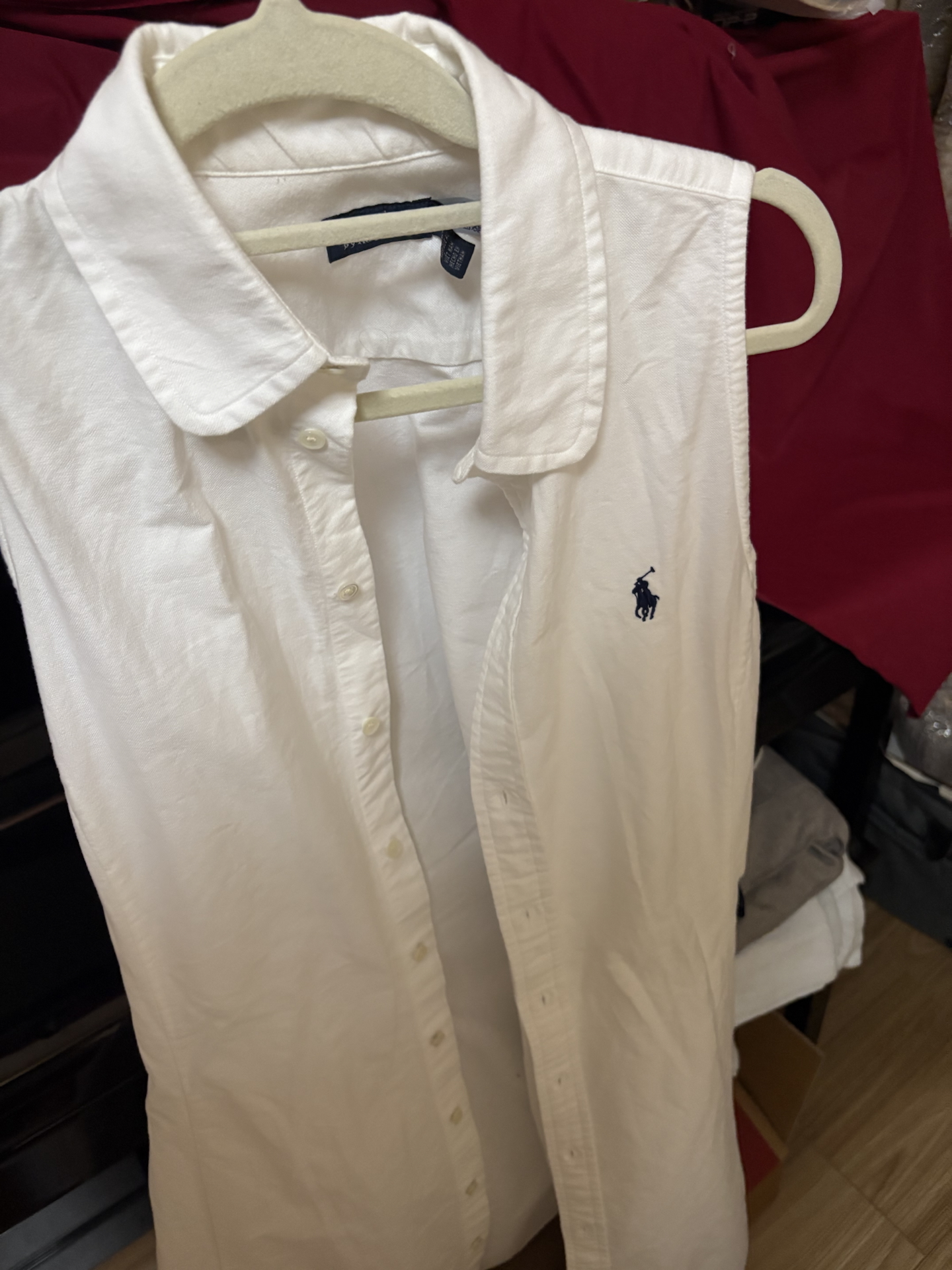 custom review-Polo Ralph Lauren Платье без рукавов Женское Белое