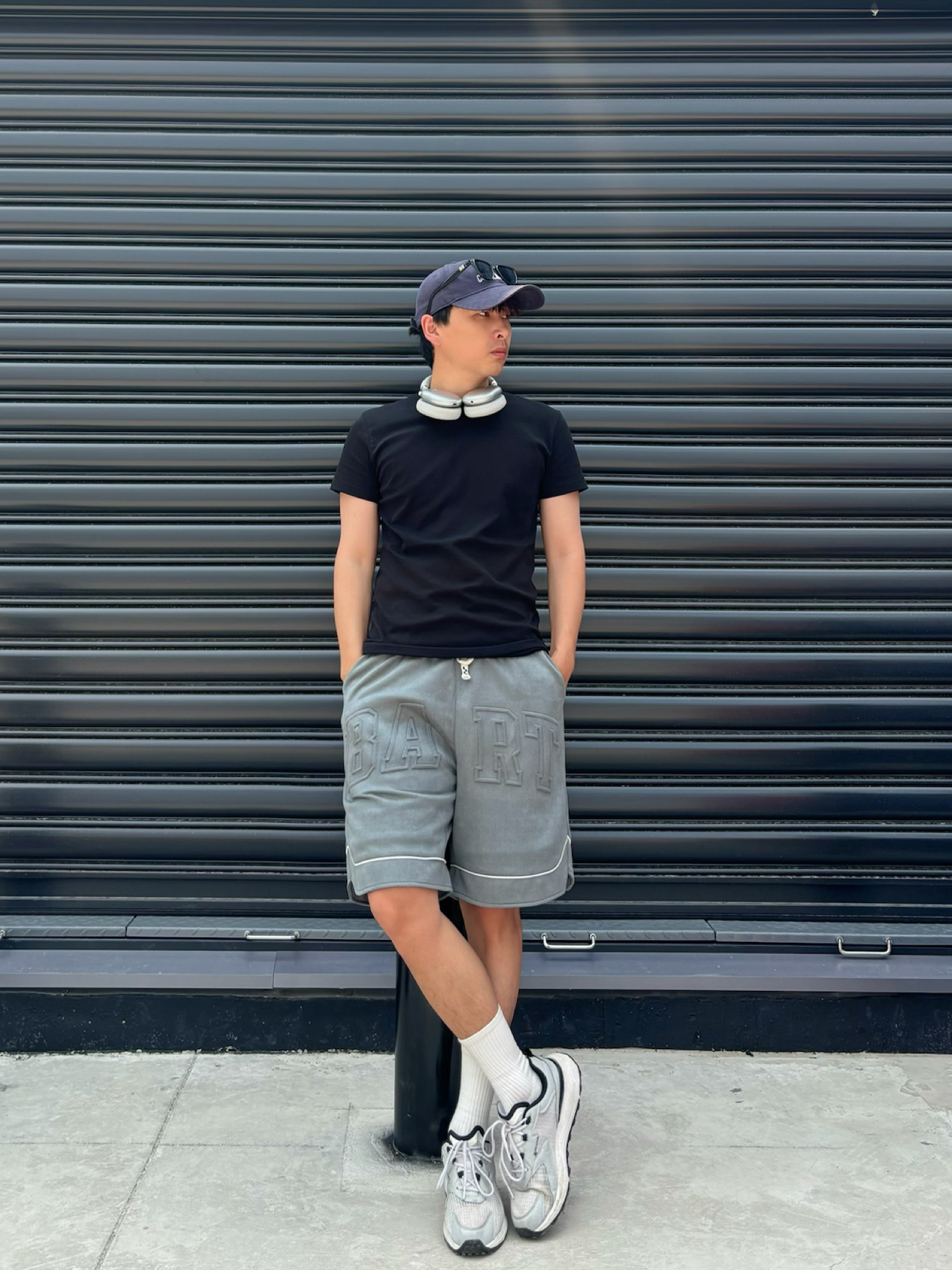 男生夏季的舒适出街look