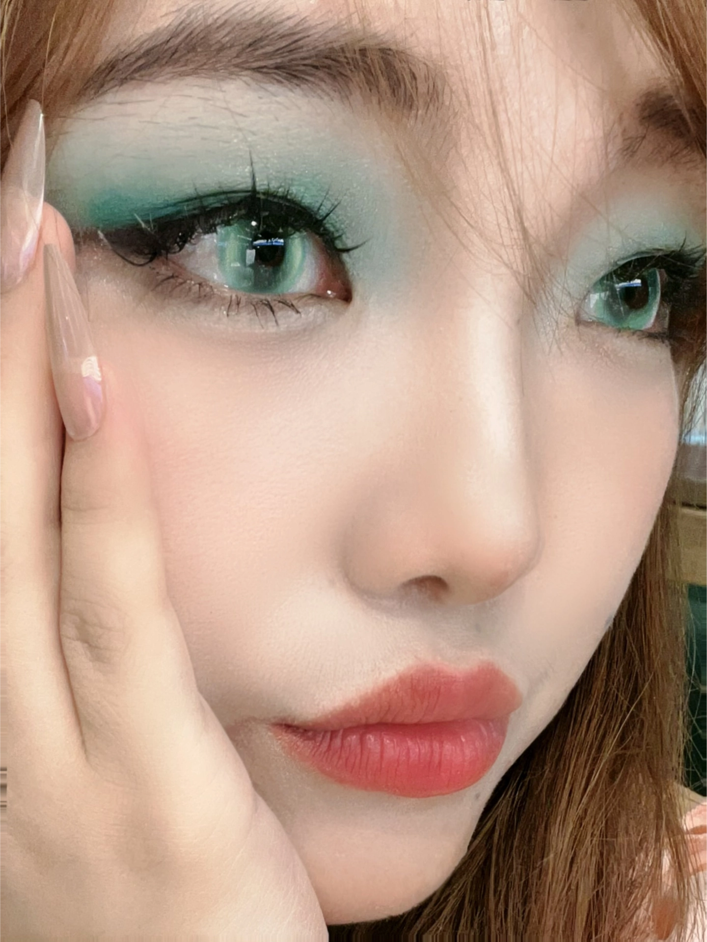 💚无暇透亮的绿色美瞳🍏