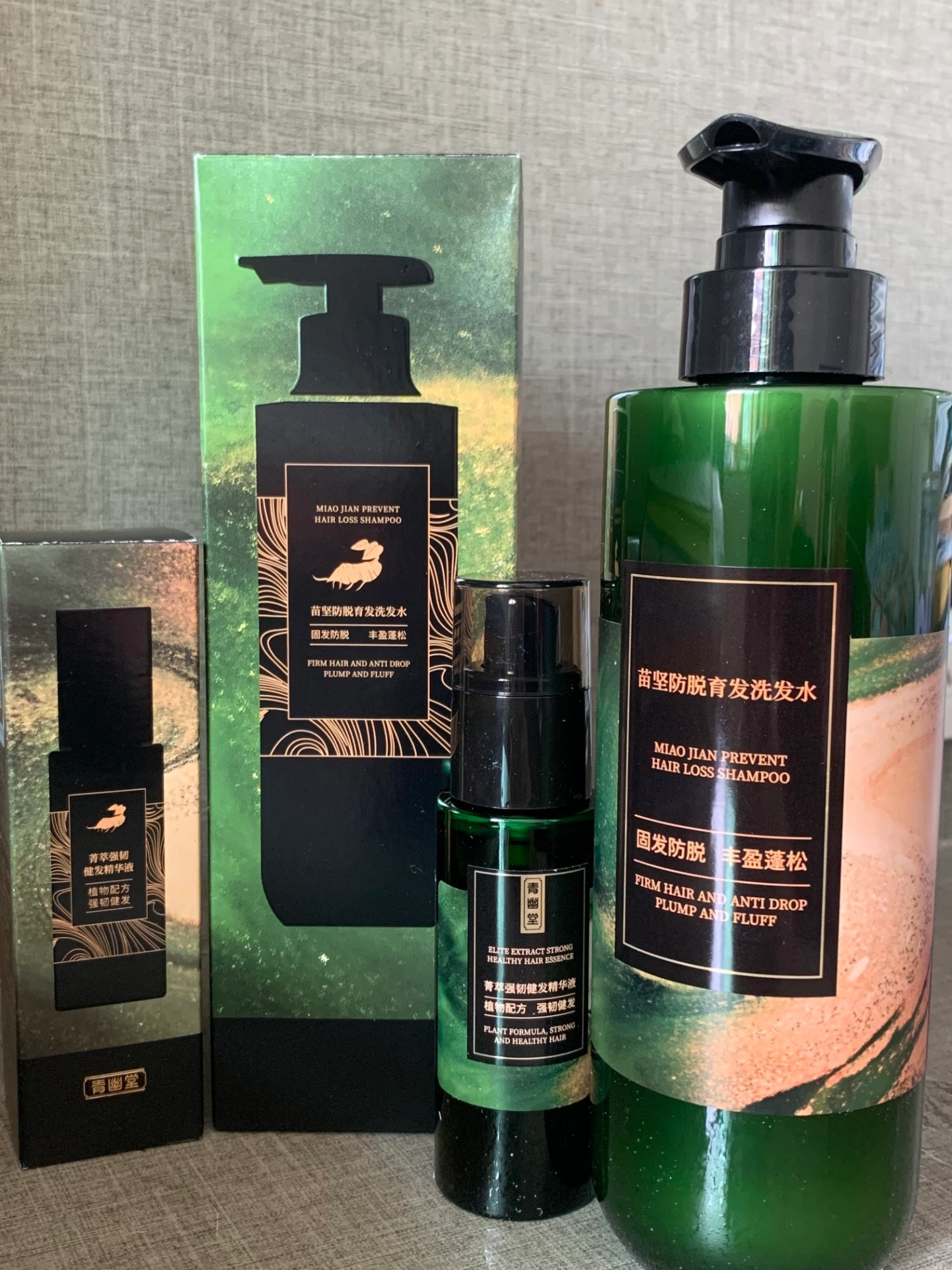 这款青幽堂洗发水是脱发人的救星