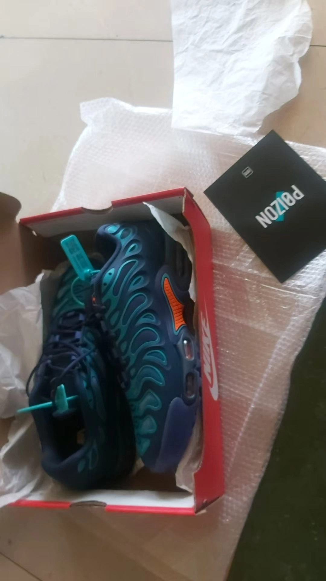 custom review-Nike Air Max Plus Low Топ Беговые кроссовки Мужские Черные Синие Оранжевые