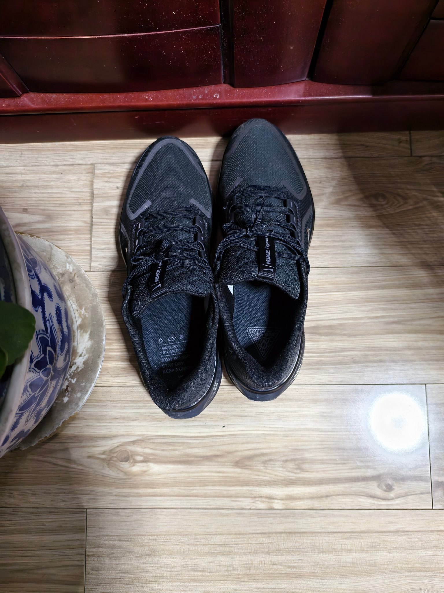 custom review-Nike Pegasus 41 Водонепроницаемый и Дышащий Отскок Низкий Топ Беговые Кроссовки Мужские Черные