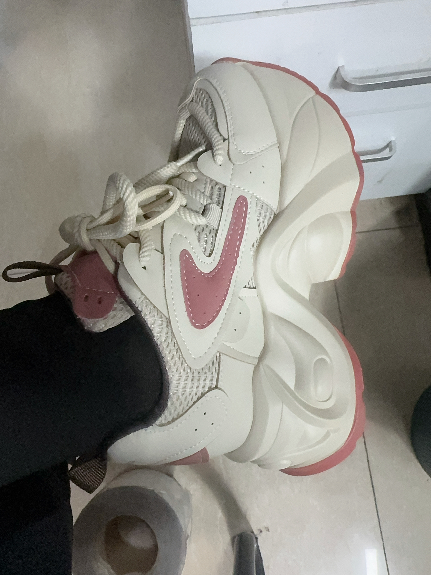 custom review-CARDANRO Низкие кеды Fashion Маленький Комплект Платформа для увеличения высоты 10 см Женские массивные кроссовки