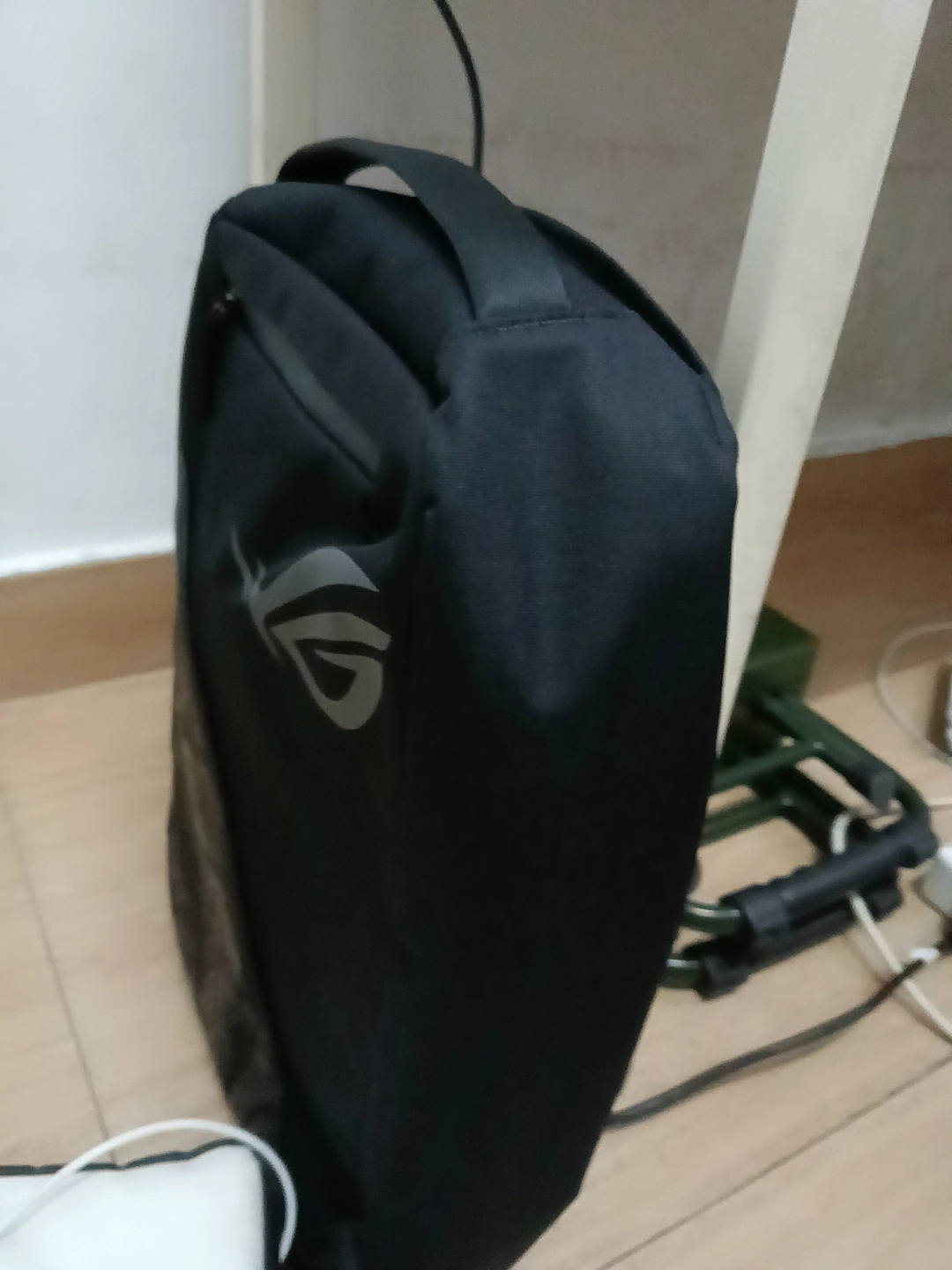 custom review-ROG Полиэстер Рюкзак Ноутбук Сумка Стандартная (Standard) Унисекс Черный