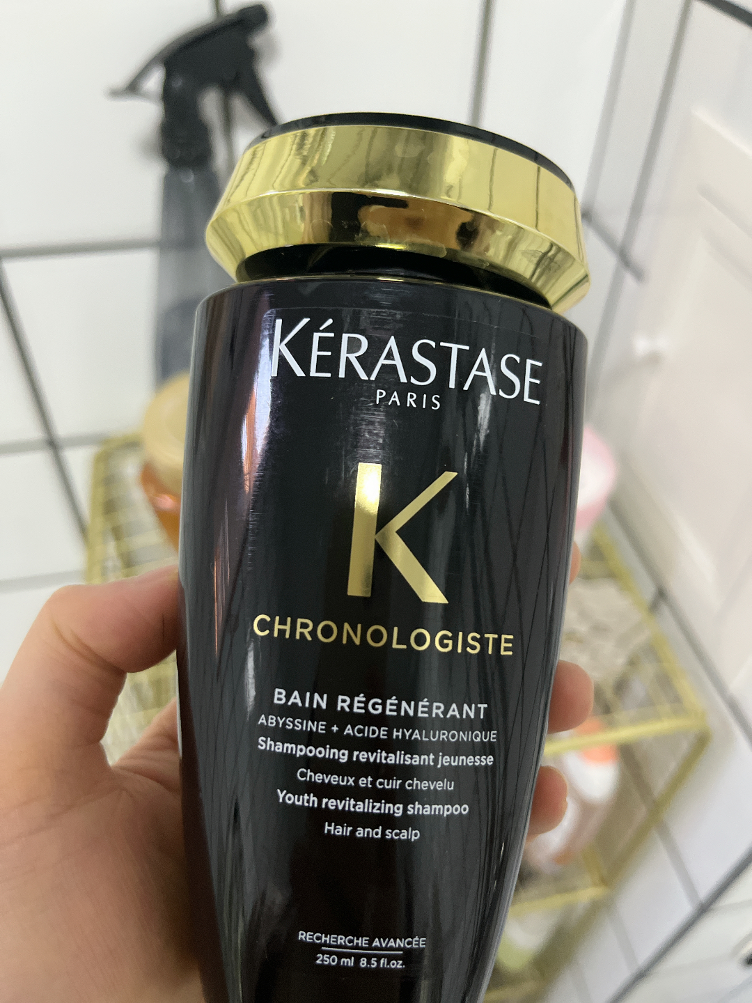 custom review-KERASTASE Черный Бриллиант Key Source Шампунь