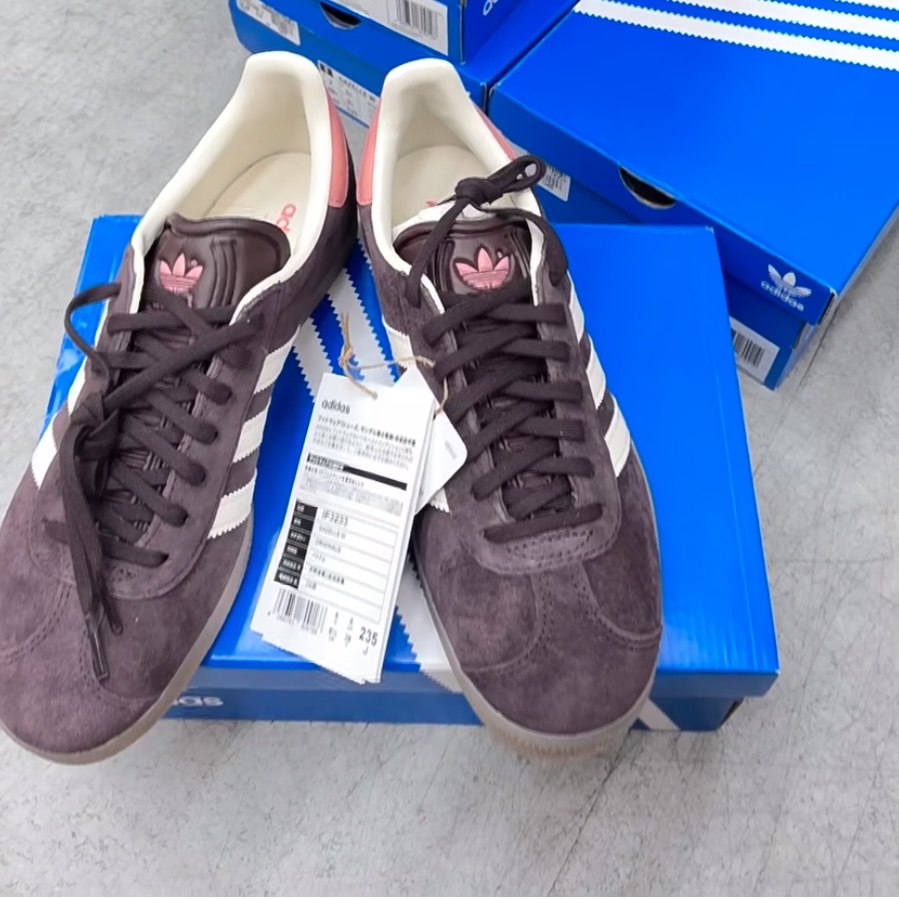 custom review-Adidas Originals Gazelle Abrasion Resistant Низкие Кроссовки для скейтбординга Женские Коричневые