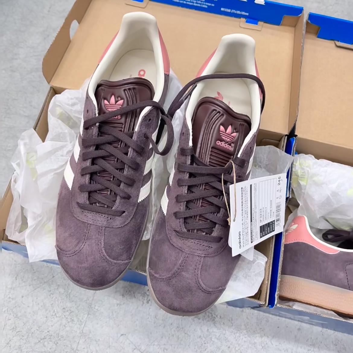 custom review-Adidas Originals Gazelle Abrasion Resistant Низкие Кроссовки для скейтбординга Женские Коричневые