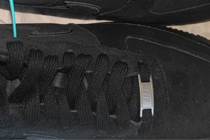 custom review-Nike Air FORCE 1 Slip-on Устойчивый к истиранию Низкий Топ Скейтбординг Кроссовки Унисекс Черный