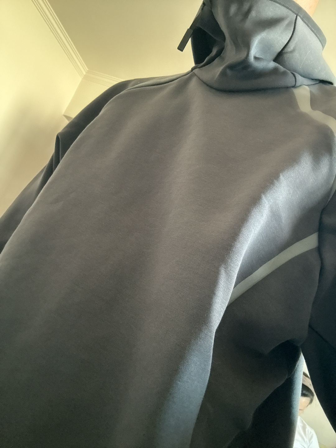 custom review-Adidas FUSTL P HOODY Платье-ханьфу в стиле худи Мужской Угольно-черный