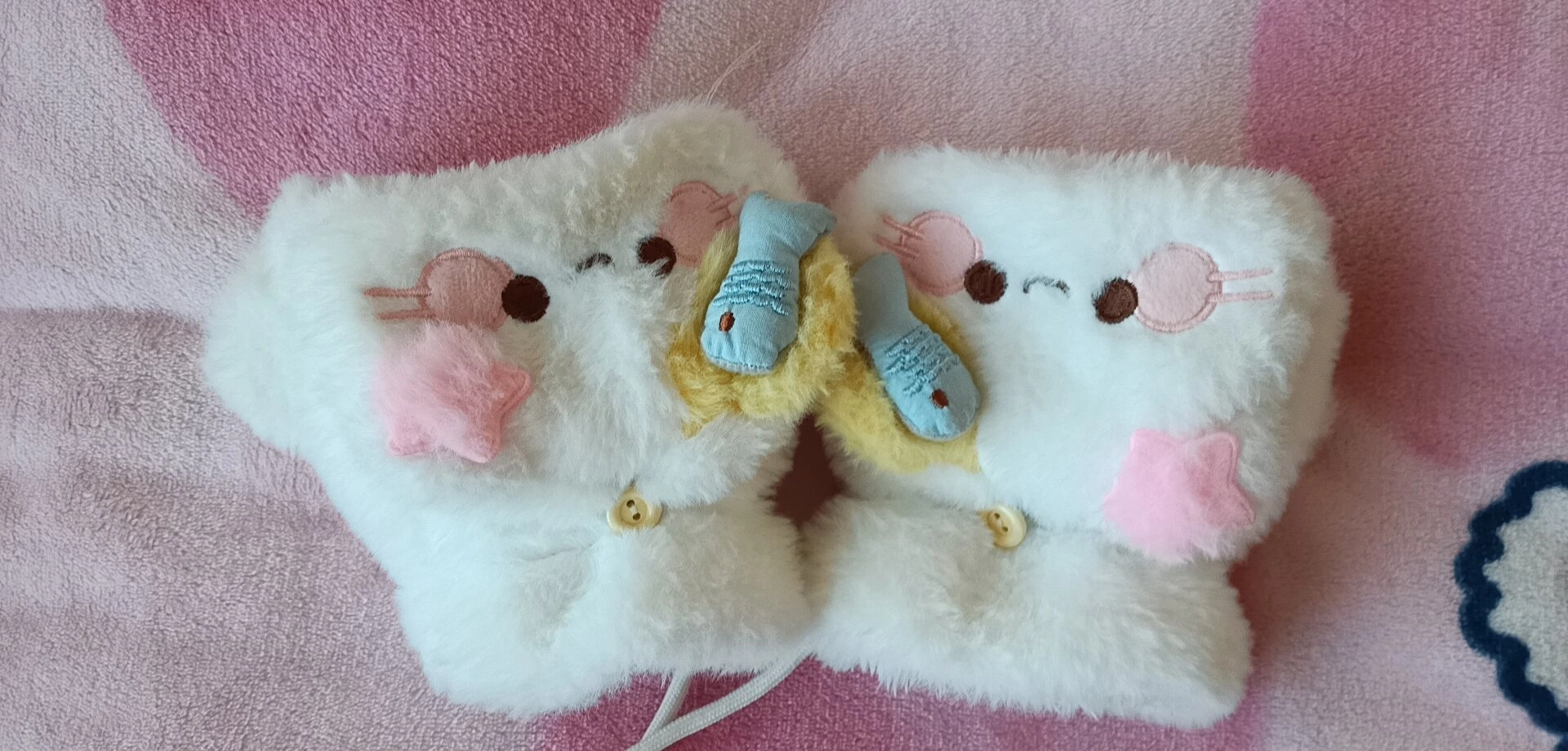 custom review-SLEEPYWALK Полиэстер Трикотаж Перчатки Женские