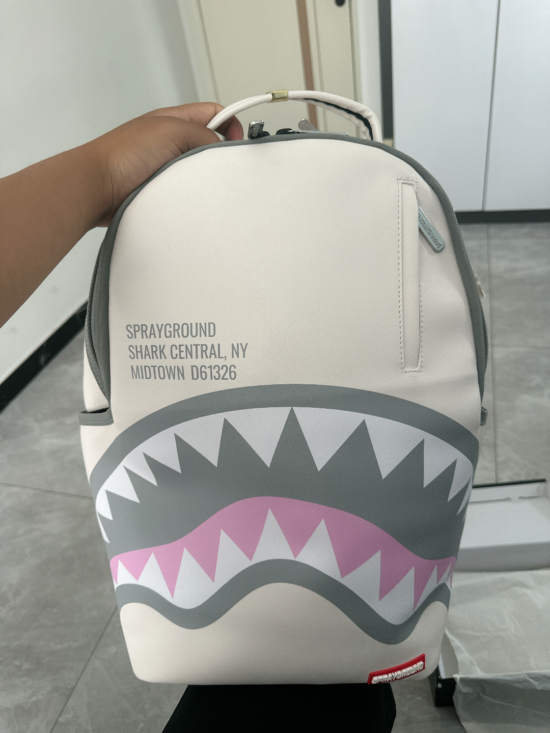 custom review-SPRAYGROUND ПВХ Рюкзак Стандартный Унисекс Экрю