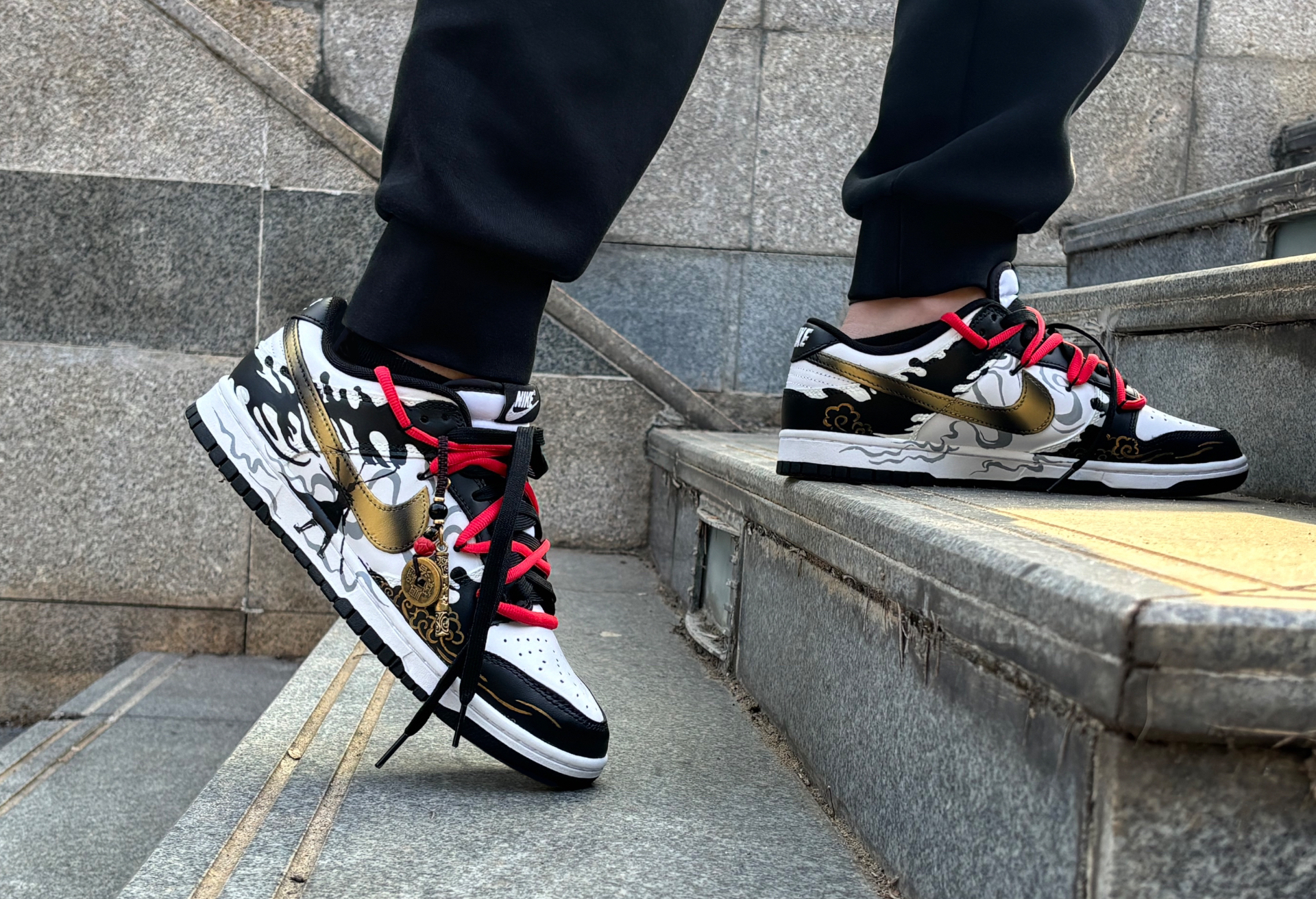 搭配神物dunk悟空定制很nice