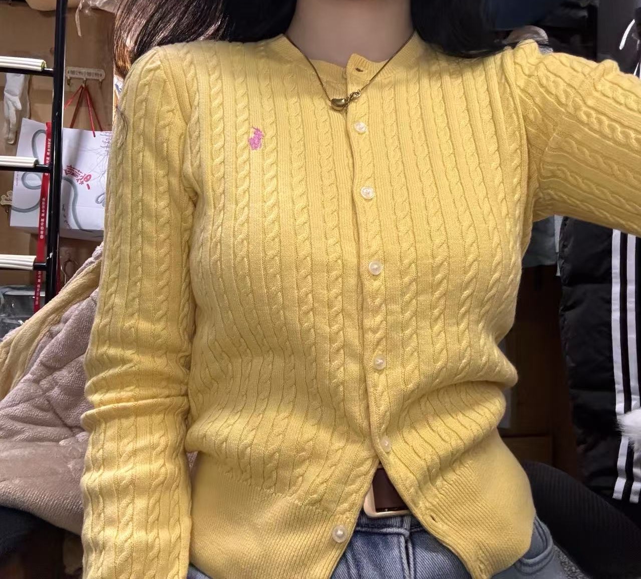 custom review-Polo Ralph Lauren Свитер Желтый Детский