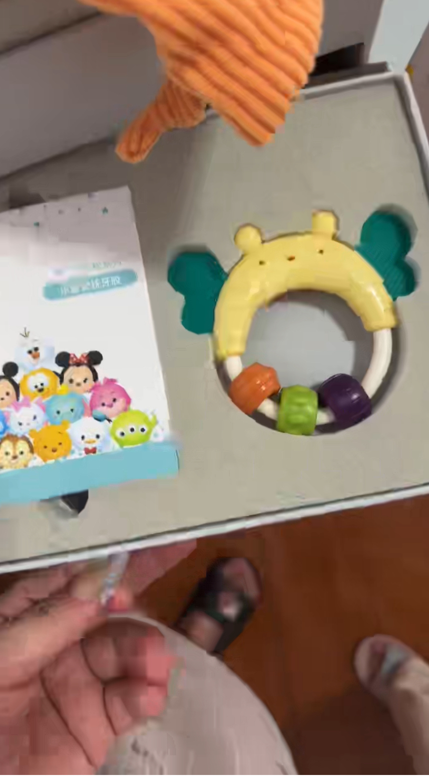 custom review-Disney Newborn Малыш Зубная игрушка-гусеница Коробка Подарок на День рождения для Малыша 1 Месяц Игрушки