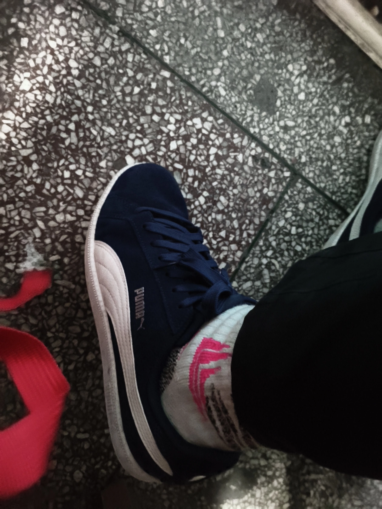 custom review-PUMA Smash замшевые низкие кроссовки для скейтбординга унисекс темно-синие