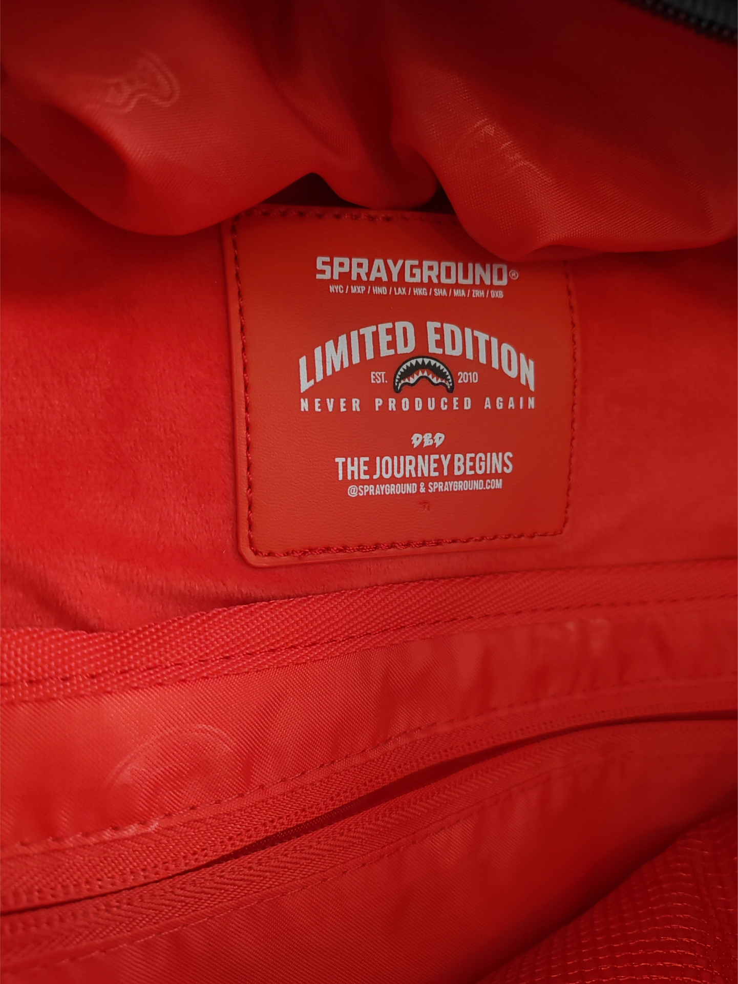 custom review-SPRAYGROUND Рюкзак из ПВХ Унисекс Черный