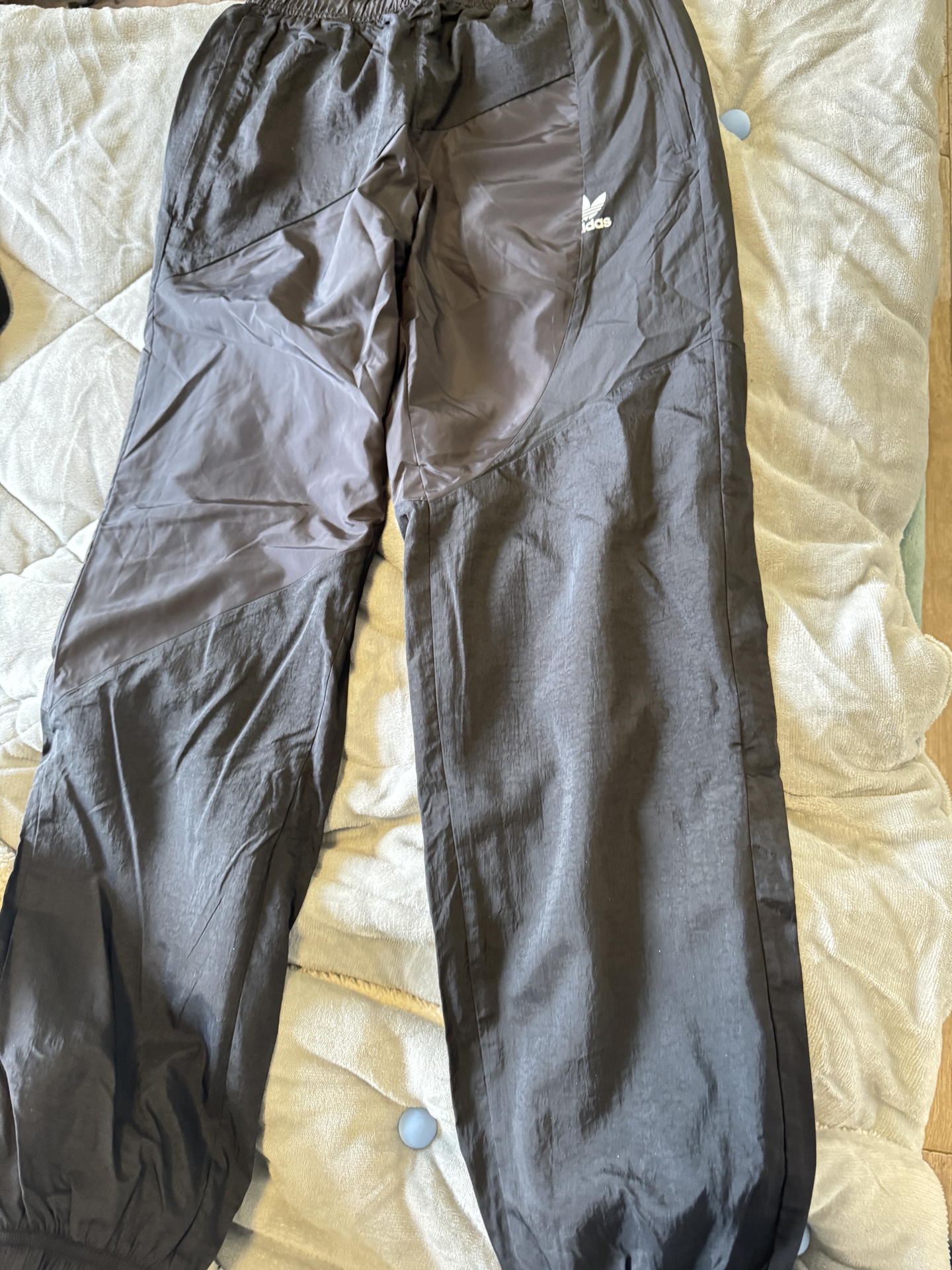 custom review-Adidas Originals Вязаные тренировочные брюки мужские черные