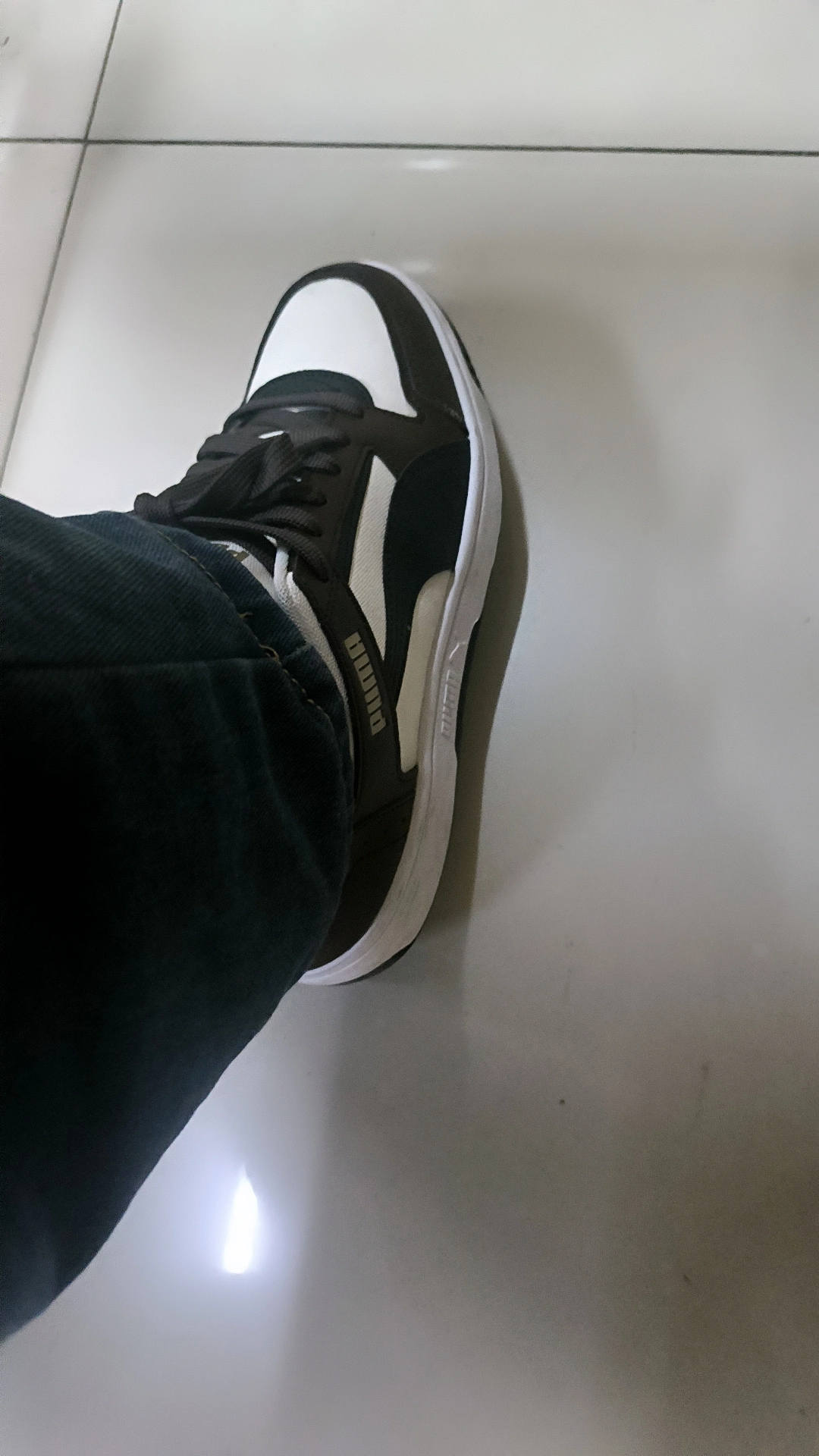 custom review-PUMA Rebound Joy Low CV Износостойкий и Легкий Низкий Топ Скейтборд Кроссовки Унисекс Черный Ярко-коричневый