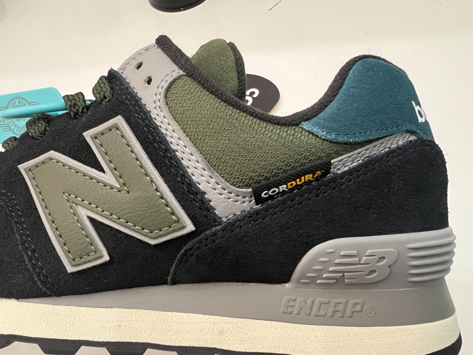 custom review-New Balance NB 574 Support Lightweight Low Top Повседневная обувь Унисекс Черный Серый