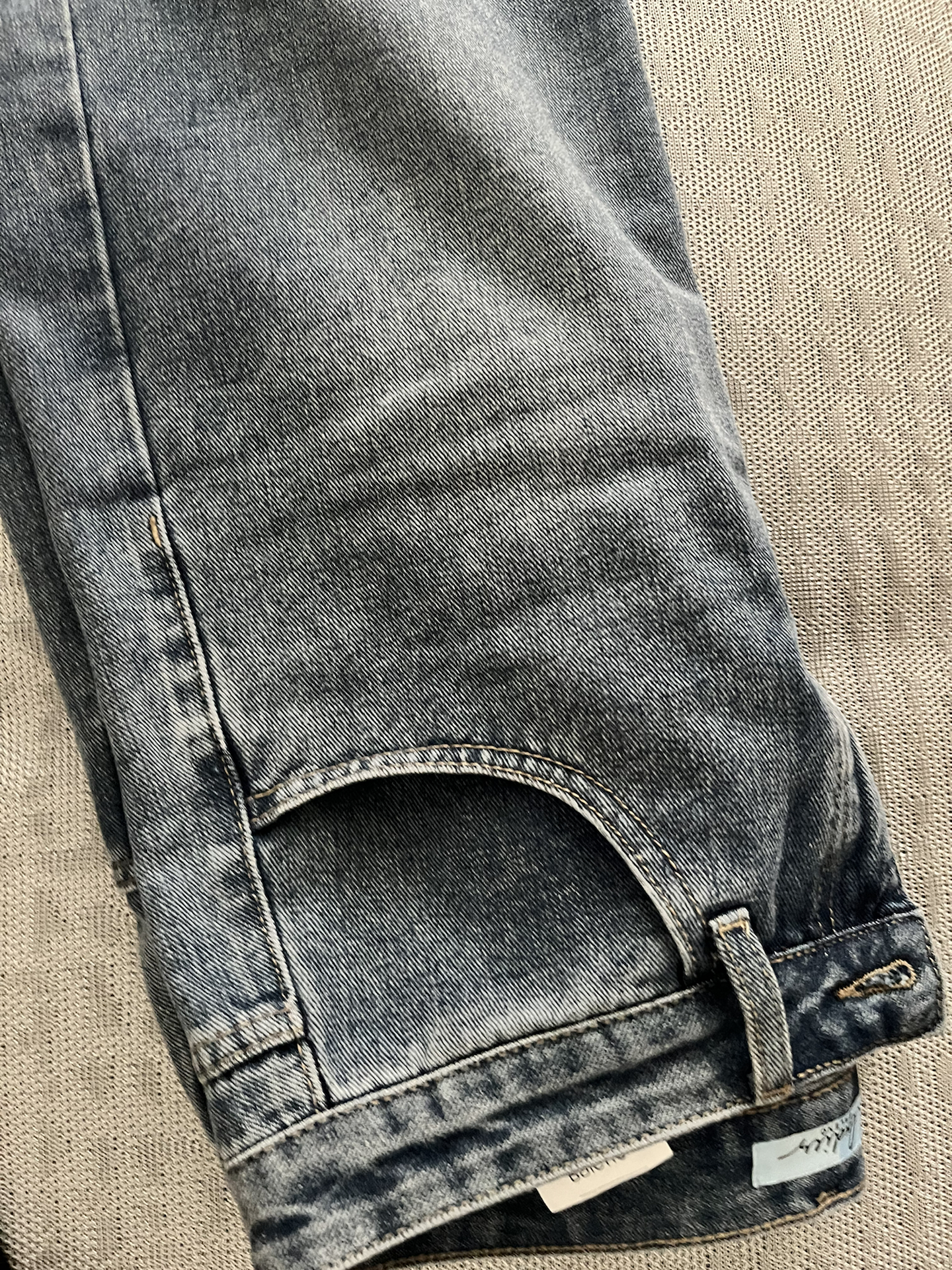 custom review-BALENO Джинсовая длинная юбка женская синяя