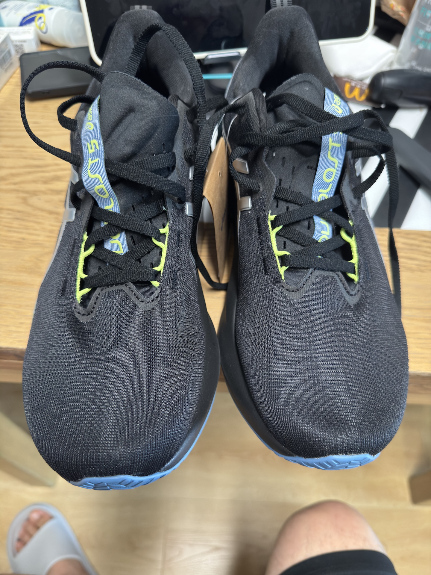 custom review-ASICS NOVABLAST 5 Low Топ Бег на длинные дистанции Спринт Беговые кроссовки Мужской Черный