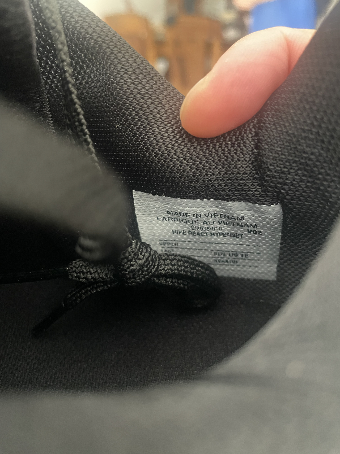 custom review-Nike React HyperSet Low Топ Кроссовки для тренировок Унисекс Черный и Белый с Резиновым Sole