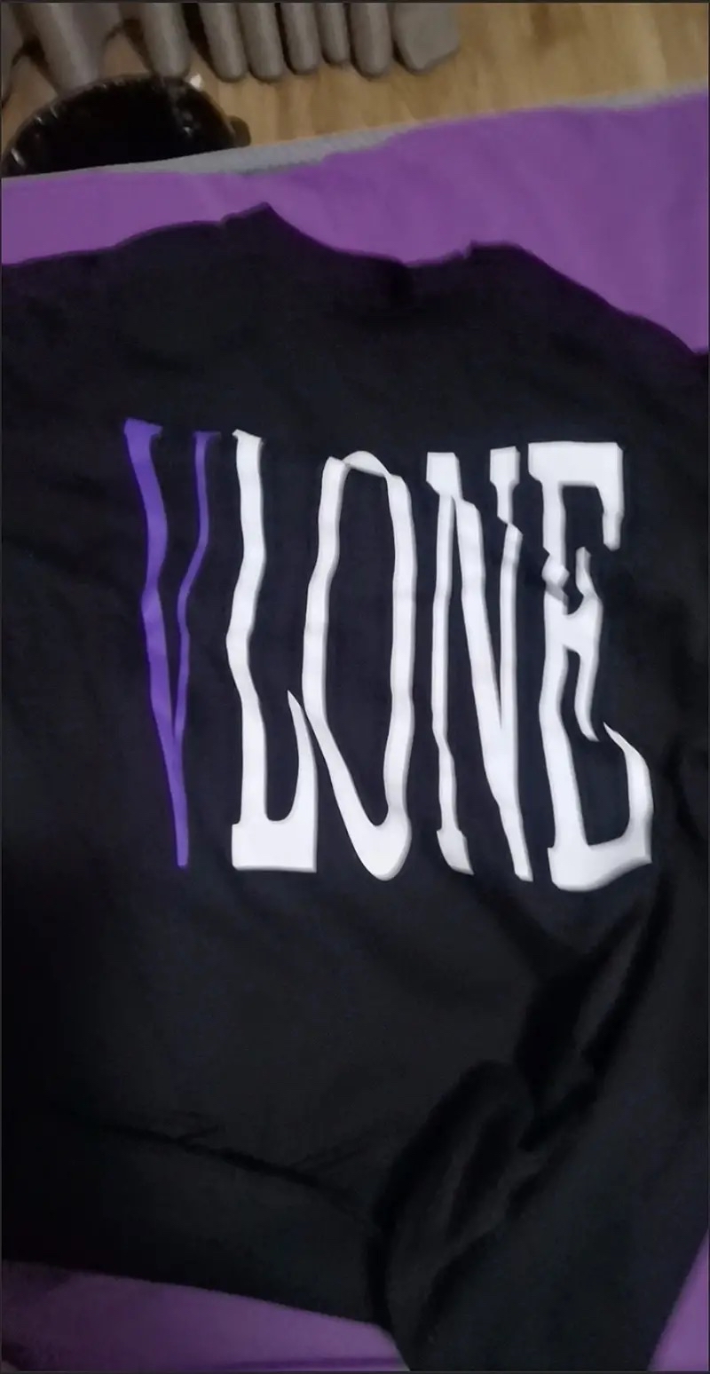 custom review-VLONE Big Logo Series Унисекс Футболки