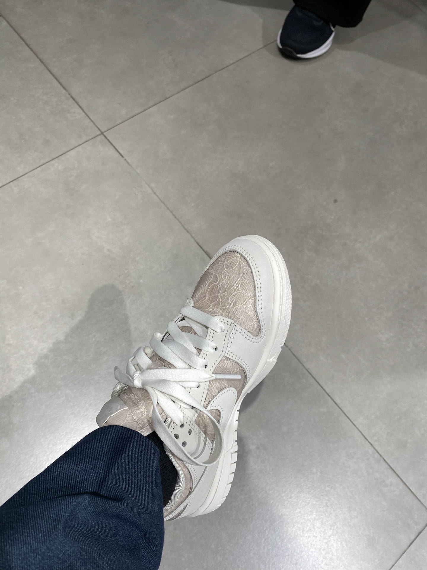 custom review-Nike Dunk Slip-on Устойчивый к истиранию Низкий Топ Скейтборд Кроссовки Женские Белый Розовый