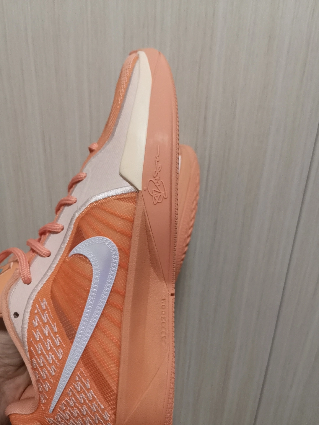 custom review-Nike Sabrina 2 'Абрикос Агат' Slip-resistant Abrasion-resistant Low-top Баскетбольные кроссовки Женские Orange