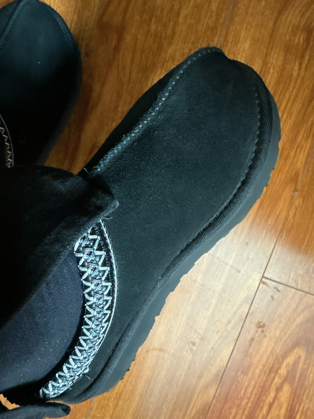 custom review-UGG Slipper Низкий Топ Повседневная Обувь Женская Черная