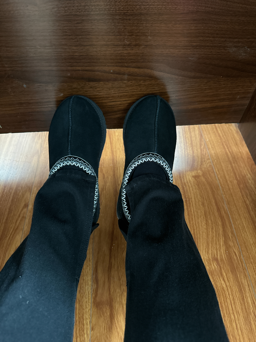 custom review-UGG Slipper Низкий Топ Повседневная Обувь Женская Черная