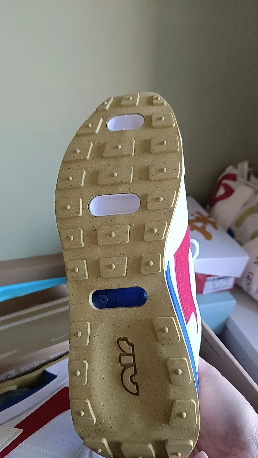 custom review-Nike Air Max Pre Day Low Топ Повседневная обувь Мужская Белый Синий Красный