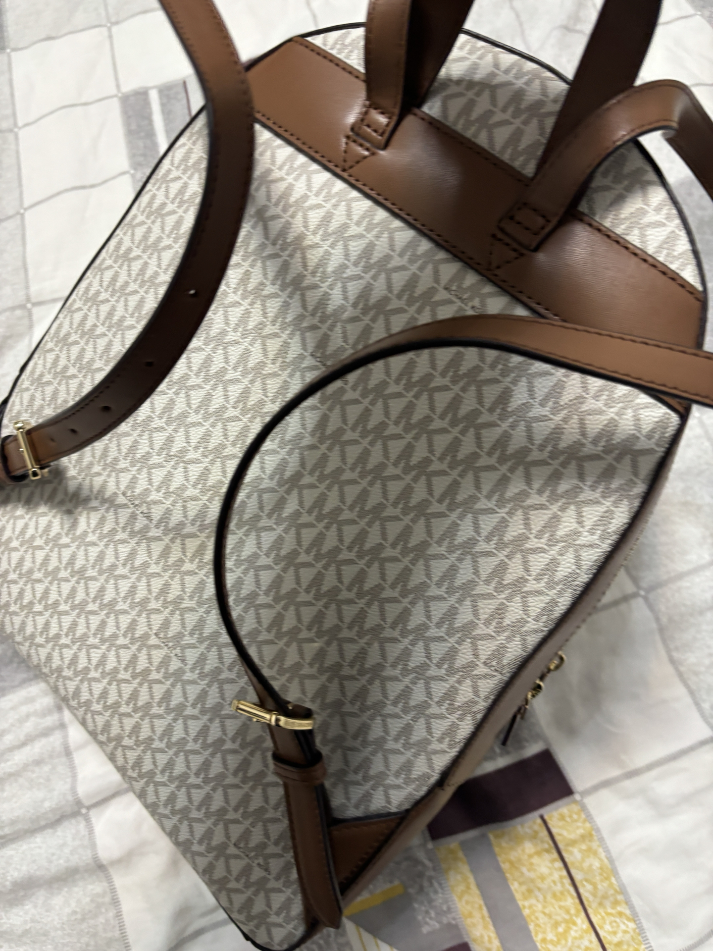 custom review-MICHAEL KORS Jaycee Рюкзак из искусственной кожи женский